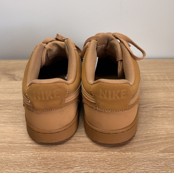 Nike Court Vision Low 'Flax Twine' Mens Tan/Brown Low-top Sneakers Size 10.5 - Picture 3 of 7